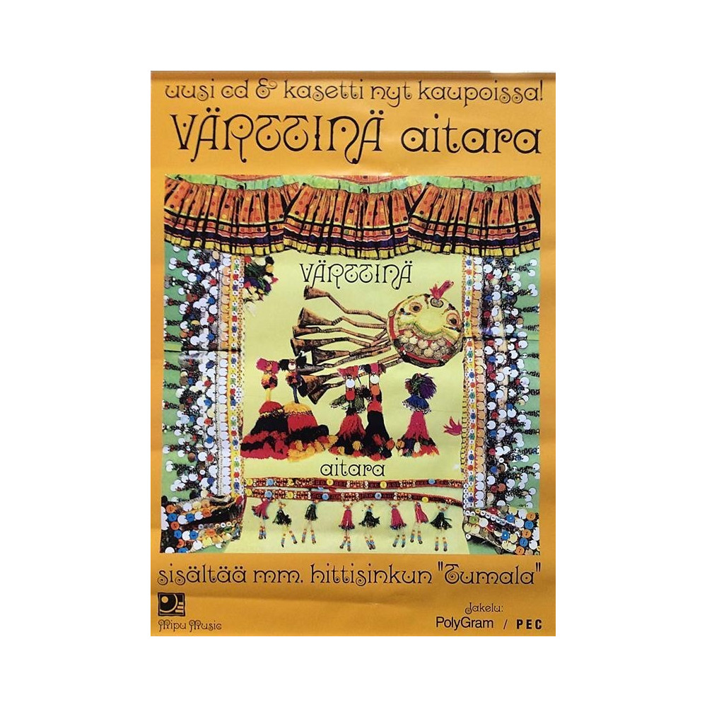 Värttinä: Aitara : Promojuliste 41cm x 59cm - JULISTE