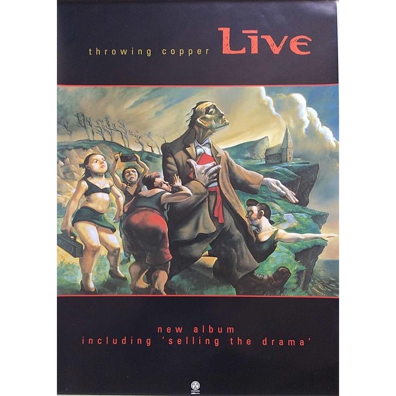Live: throwing copper : Promojuliste 41cm x 59cm - Used Poster Live: throwing copper : Promojuliste 41cm x 59cm - Used Poster