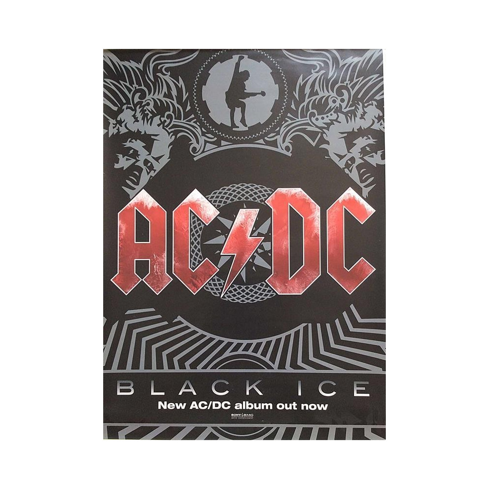 AC/DC: Black Ice : Promojuliste 49cm x 69cm - Begagnat Poster