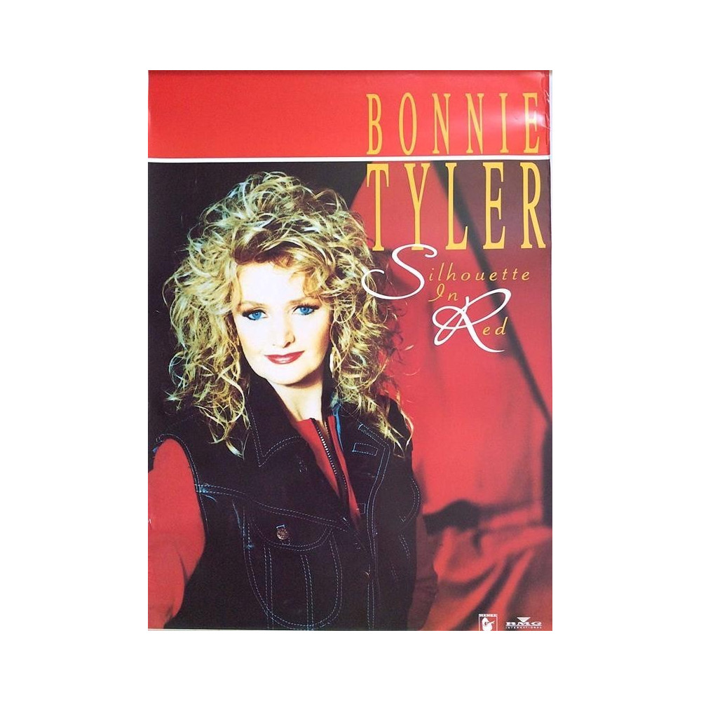 Tyler Bonnie: Silhouette in Red : Promojuliste 47cm x 68cm - Used Poster