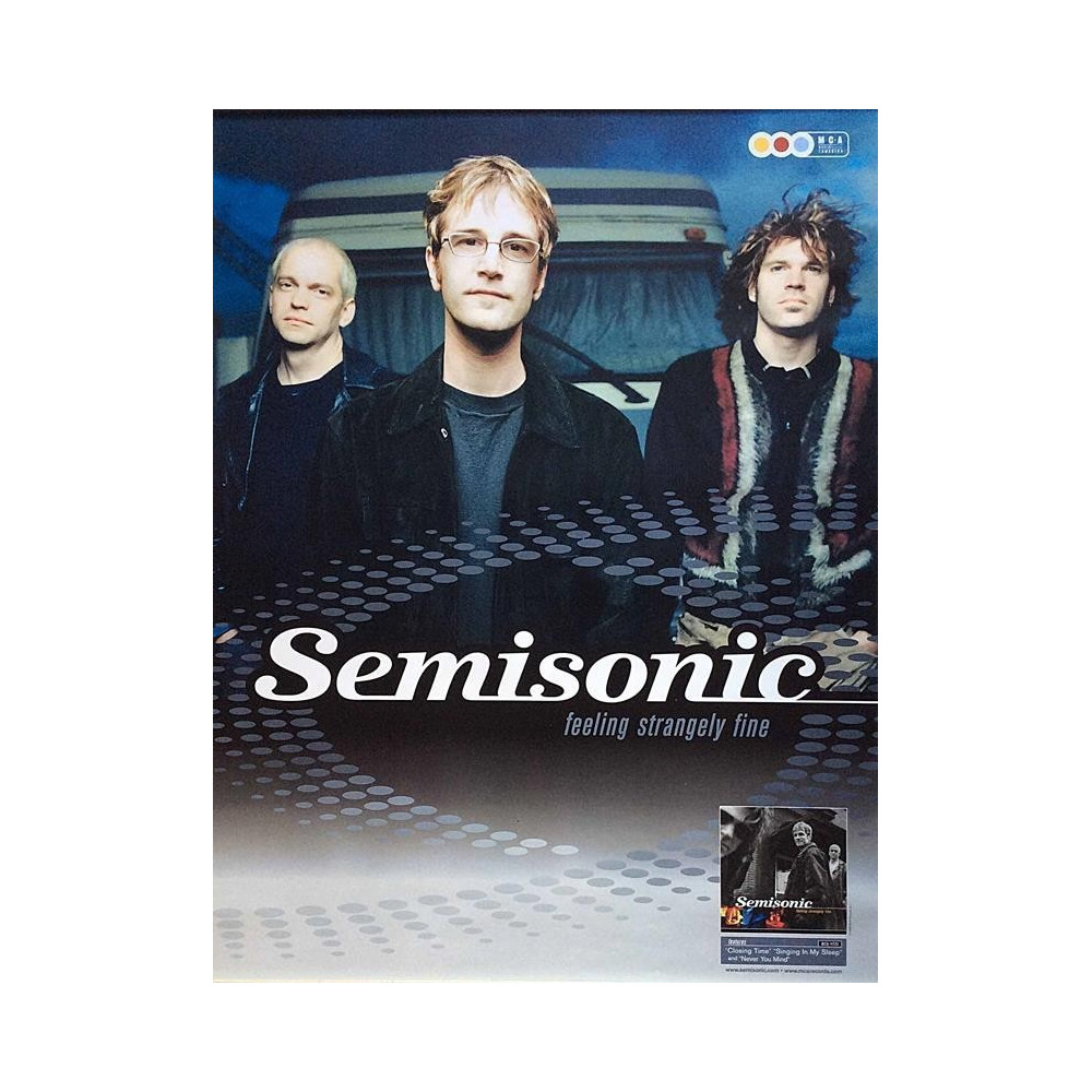 Semisonic: feeling strangely fine : Promojuliste 59cm x 80cm - Used Poster