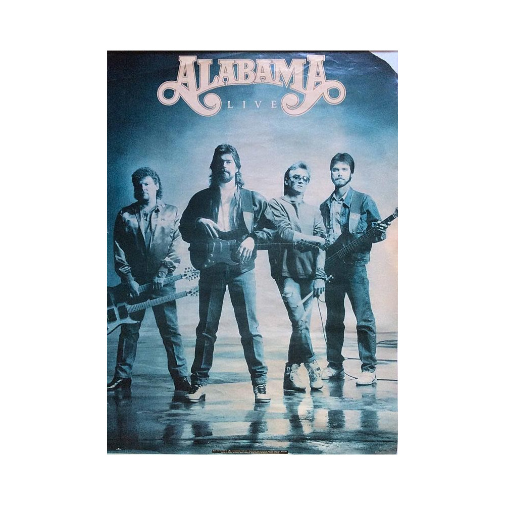 Alabama: Live : Promojuliste 60cm x 85cm - Used Poster