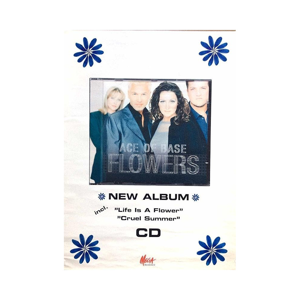 Ace Of Base: Flowers : Promojuliste 59cm x 83cm - JULISTE