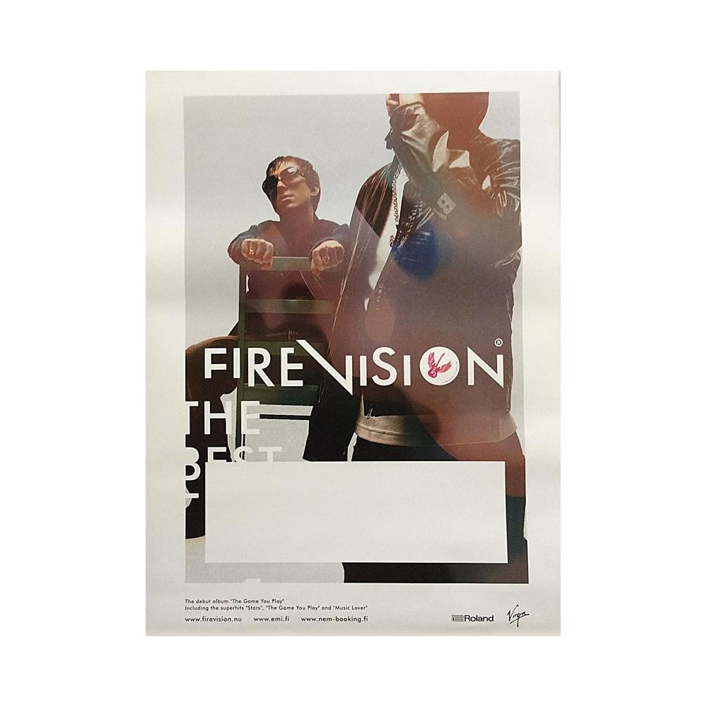 Firevision: The Game You Play : Promojuliste 41cm x 59cm - Begagnat Poster