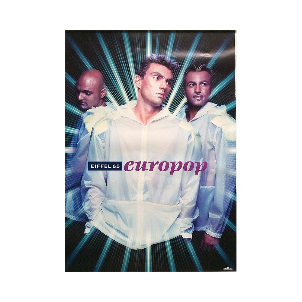 Eiffel: Europop : Promojuliste 47cm x 67cm - Begagnat Poster