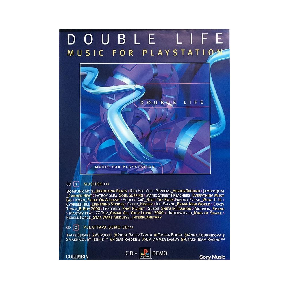 Double Life: Music for Playstation : Promojuliste 49cm x 70cm - Used Poster