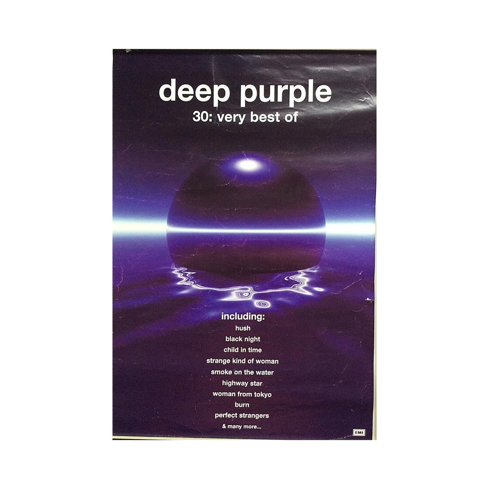 Deep Purple: 30 very best of : Promojuliste 39cm x 59cm - Used Poster