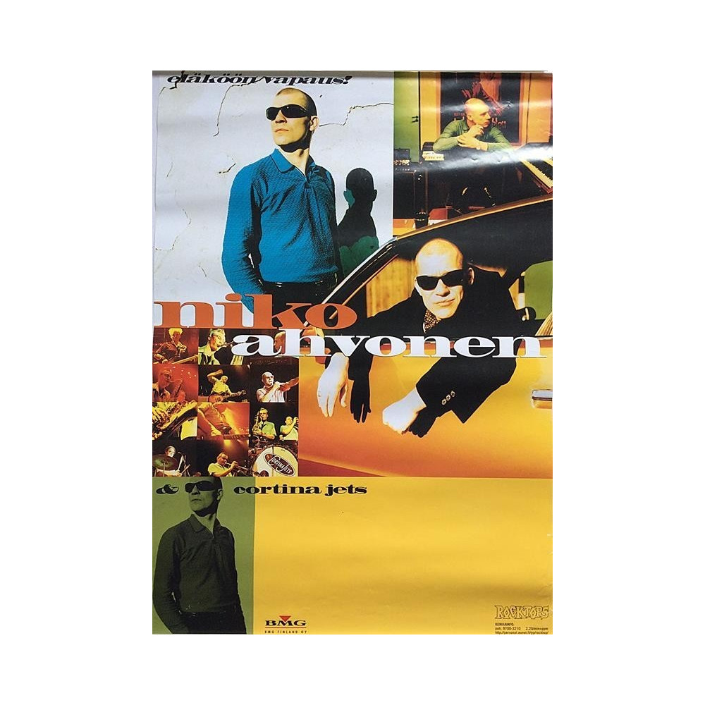 Ahvonen Niko: eläköön vapaus! : Promojuliste 40cm x 59cm - Used Poster