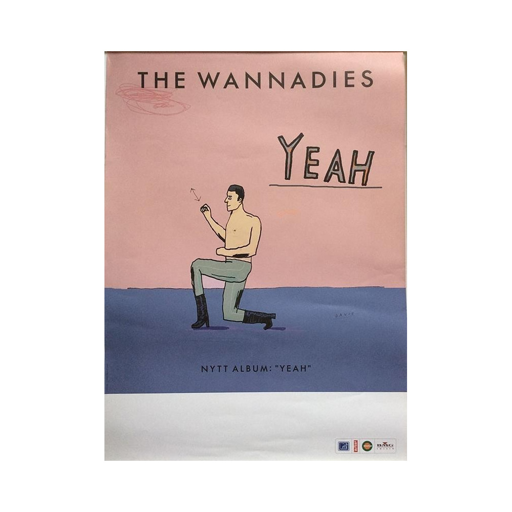 Wannadies: Yeah : Promojuliste 49cm x 69cm - Used Poster