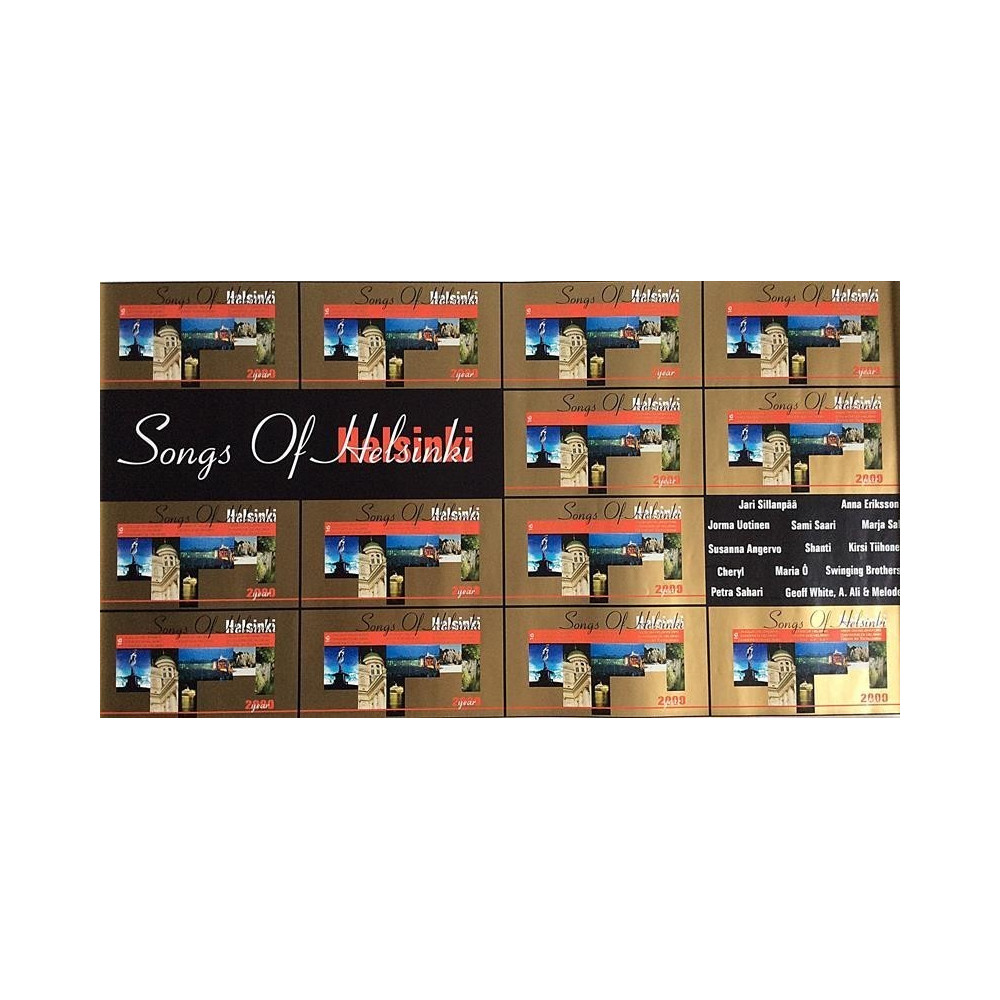 Songs of Helsinki : Promojuliste 62cm x 33cm - JULISTE