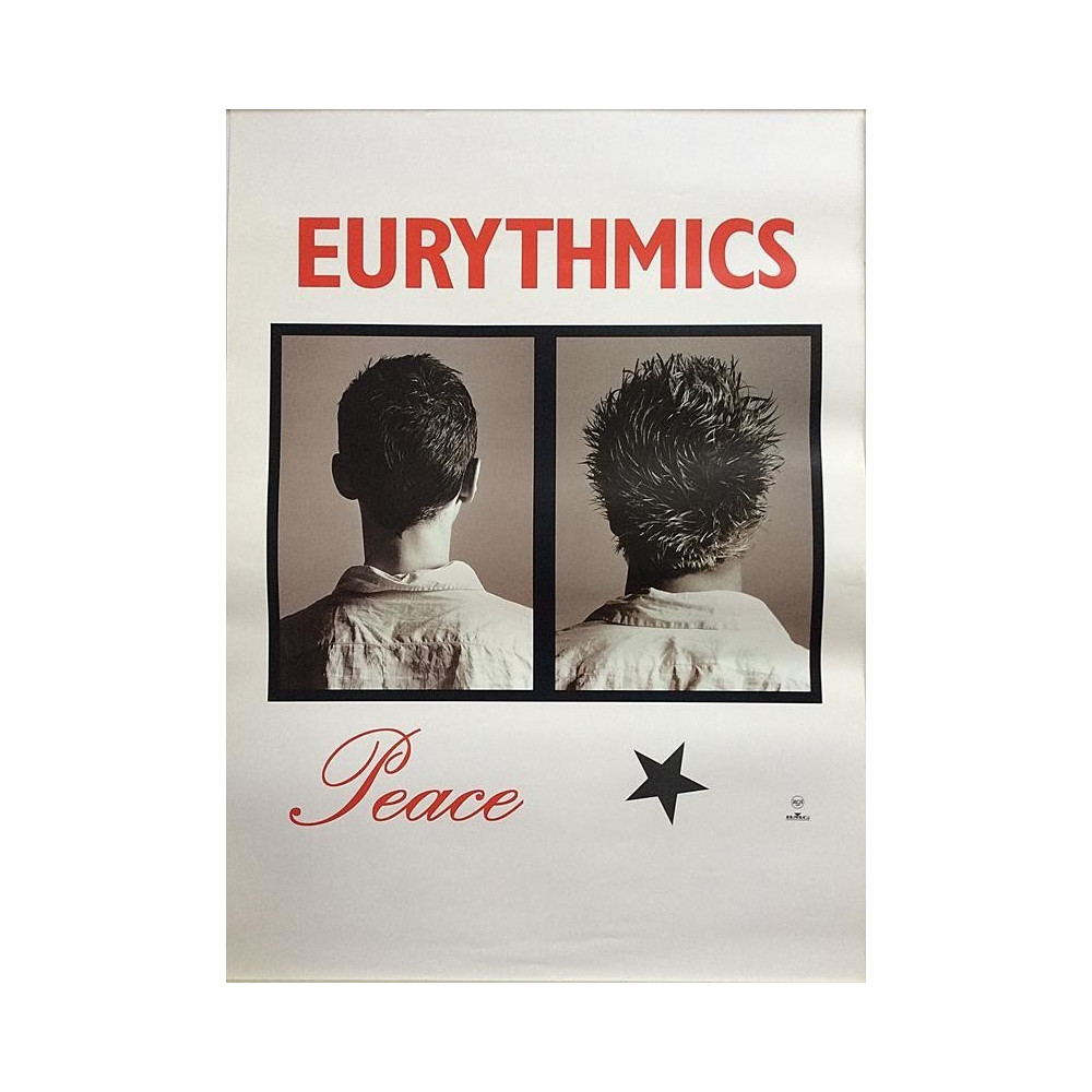 Eurythmics: Peace : Promojuliste 47cm x 67cm - Begagnat Poster