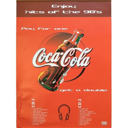 Coca-Cola: Enjoy hits of the 90’s : Promojuliste 49cm x 69cm - Used Poster