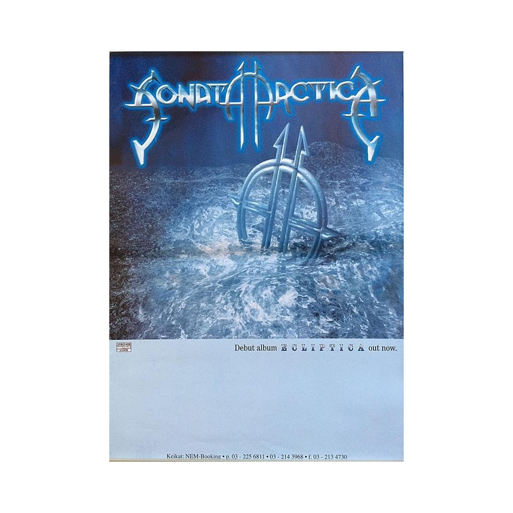 Sonata Arctica: Ecliptica : Keikkajuliste 41cm x 58cm - JULISTE