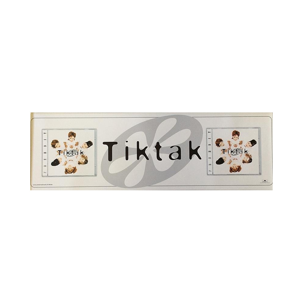 Tiktak: Frendit : Promojuliste 64cm x 20cm - Begagnat Poster