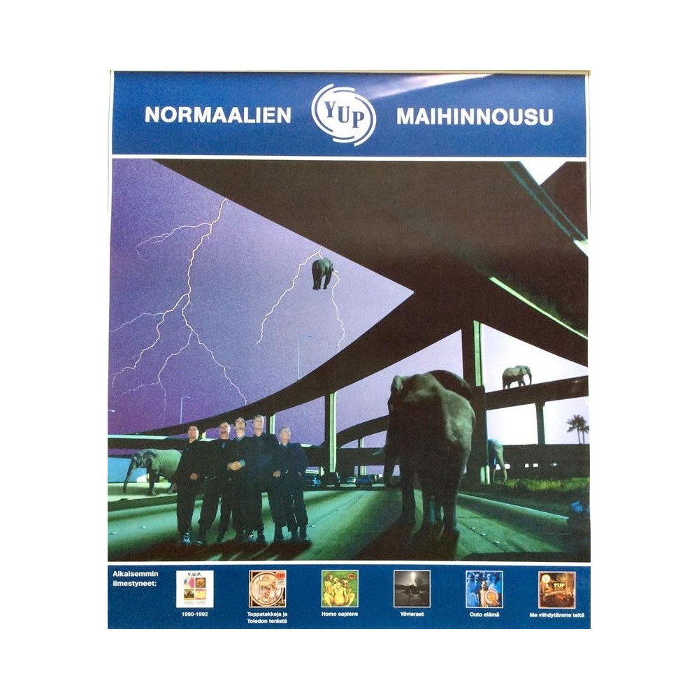 Yup: Normaalien maihinnousu : Promojuliste 43cm x 50cm - JULISTE