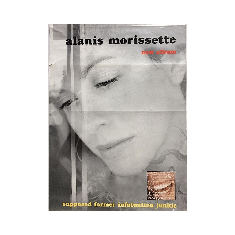 Morissette Alanis: Supposed Former Infatuation : Promojuliste 59cm x 82cm - Used Poster