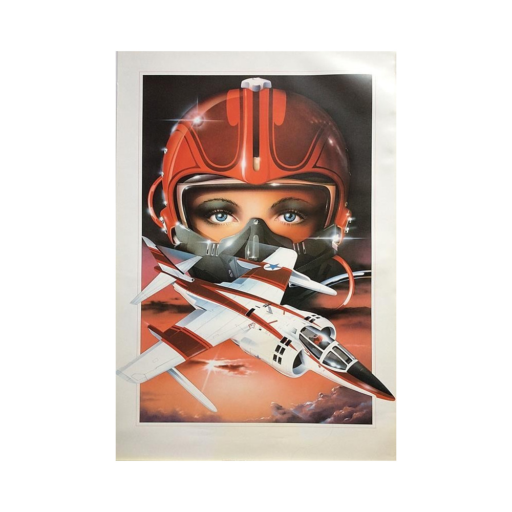 Lady Hawk: Pete Kelly : at Meiklejohn illustration 58cm x 88cm - Begagnat Poster