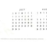 L’Enfant: 58cm x 88cm - Used Poster 1990 with same calendar as 2018