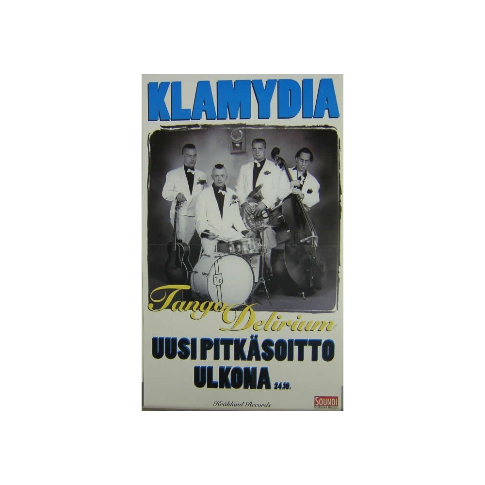 Juliste KLAMYDIA, TANGO DELIRIUM - 33CM X 56CM