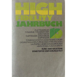 High Fidelity Jahrbuch 10 : G.Braun bausteine zur klanggetreuen musikwiedergabe - Used book