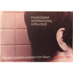 Phonogram International Catalogue : Populair repertoire from Baarn January 1980 - Used book
