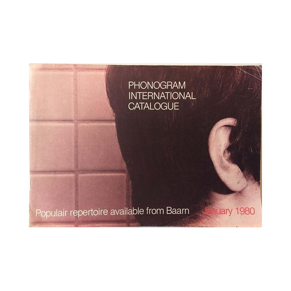 Phonogram International Catalogue : Populair repertoire from Baarn January 1980 - Used book
