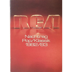 RCA Nachtrag : Pop/Klassik 1982/83 - Used book