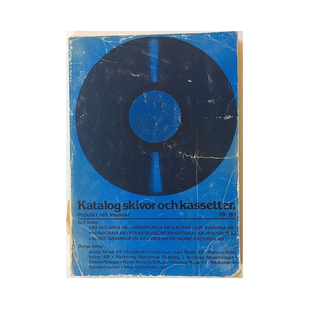 Katalog skivor och kassetter 79/80 : Popylärt och klassiskt - Used book