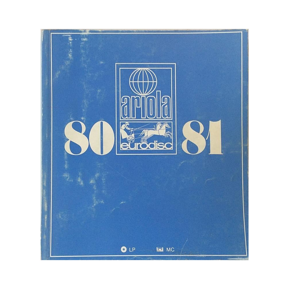 Ariola 80 eurodisc 81 : German Repertoire including pop / International - Used book