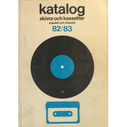 Katalog skivor och kassetter : populärt oc klassiskt 82/83 - Used book