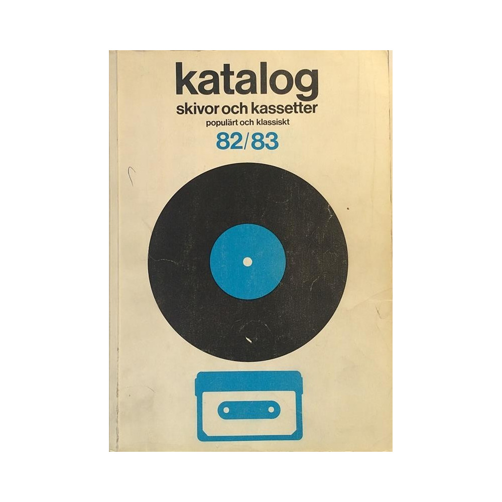 Katalog skivor och kassetter : populärt oc klassiskt 82/83 - Used book