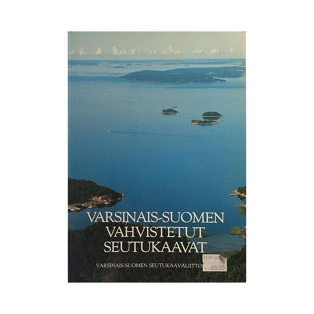 Varsinais-Suomen vahvistetut : seutukaavat - Något använd bok