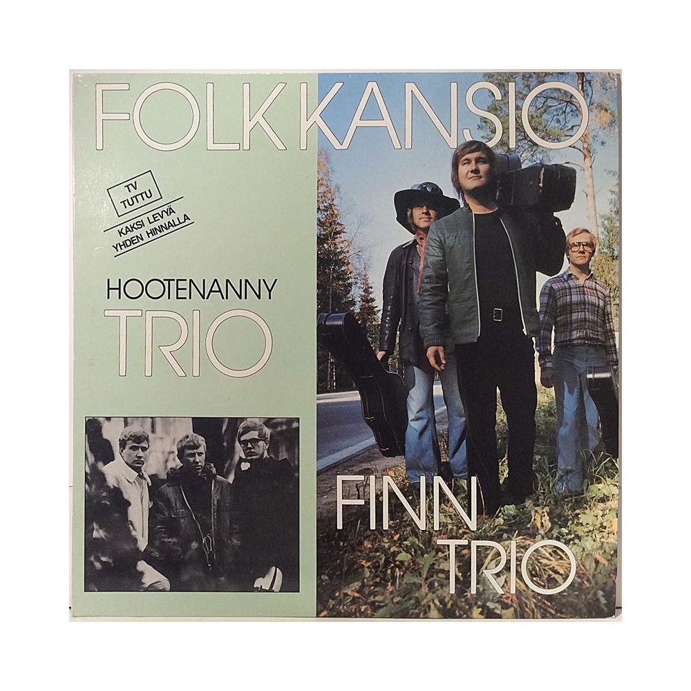 Hootenanny Trio / Finntrio : Folkkansio 2LP - Used LP