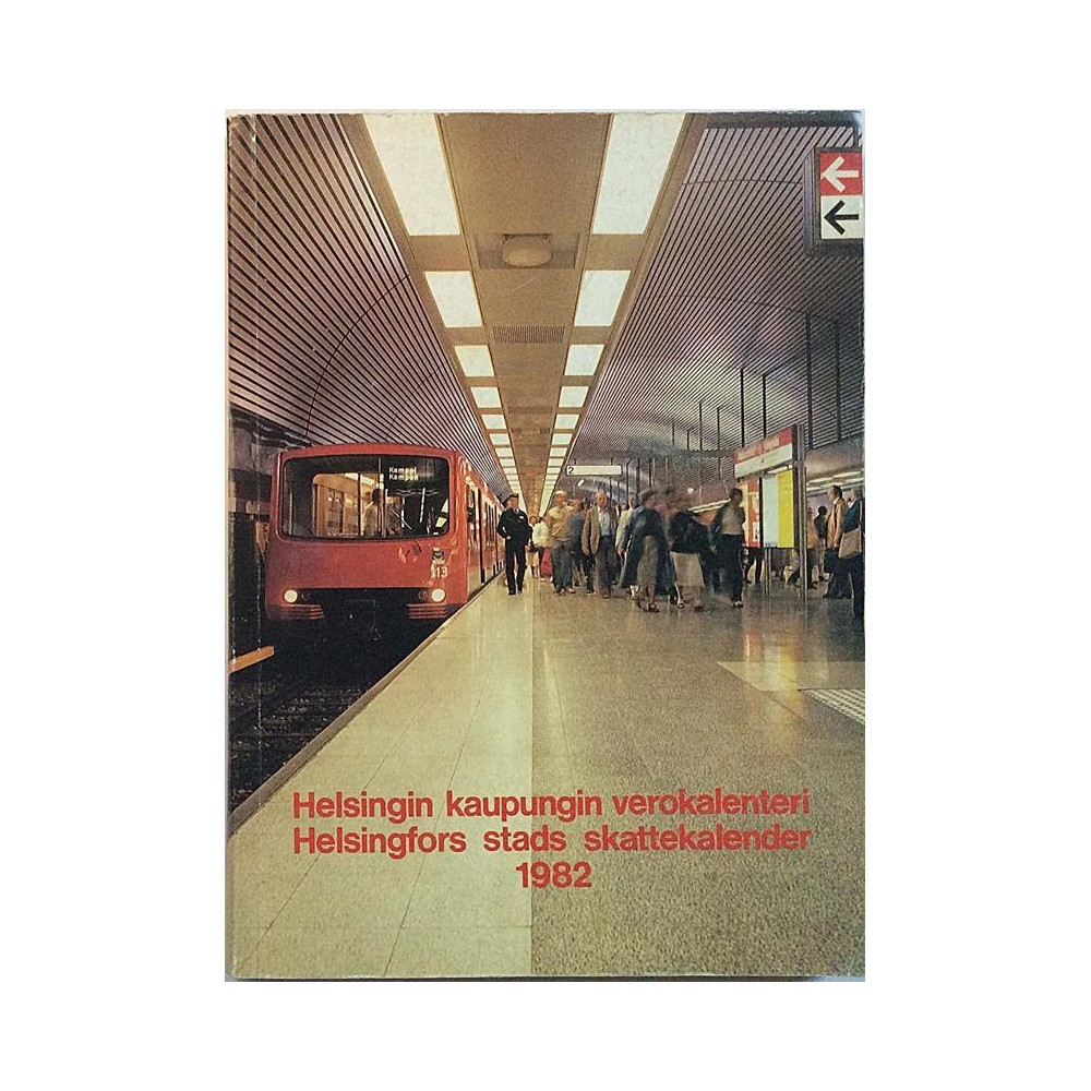 Helsingin kaupungin verokalenteri : Vuoden 1981 tuloista - Used book