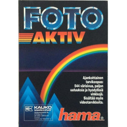 Foto Aktiv Ajankohtainen tarvikeopas : Hama 544 värisivua, paljon uutuuksia - Något använd bok