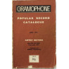 Gramophone popular record catalogue: June 1973 artist section  kansi G+ sisäsivut VG Käytetty kirja
