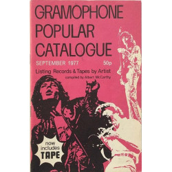 Gramophone popular record catalogue : September 1977 - Used book