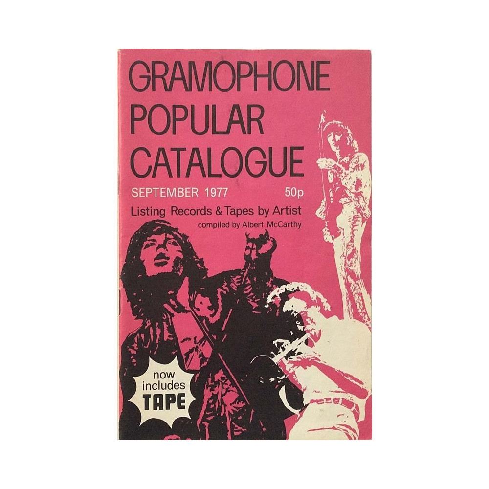 Gramophone popular record catalogue : September 1977 - Used book