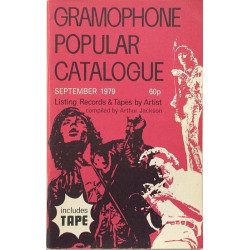 Gramophone popular record catalogue : September 1979 listing records & tapes by artist - Used book