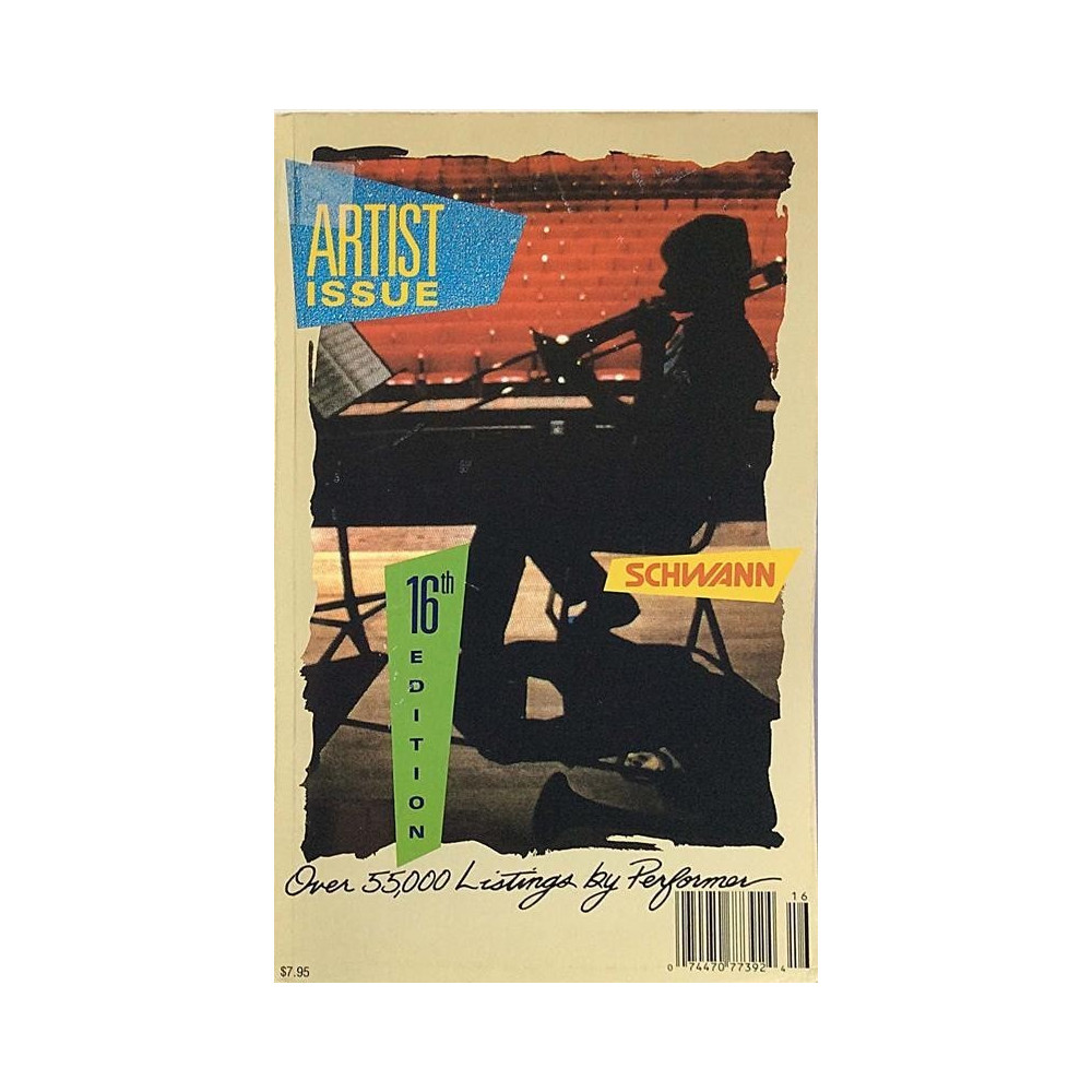 Artist issue : 16th edition over 55,000 listings by performer - Used book