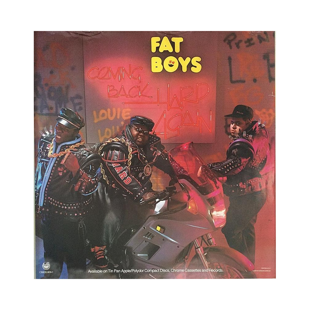 Fat Boys: Coming Back Hard Again : Promojuliste 60cm x 60cm - begagnat original promo poster