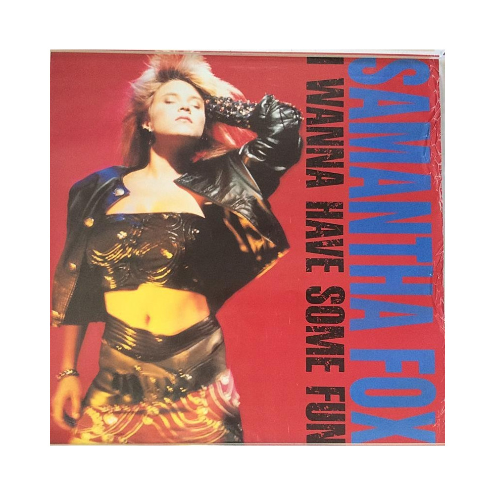 Fox Samantha: I Wanna Have Some Fun : Promojuliste 60cm x 60cm - used original promo poster