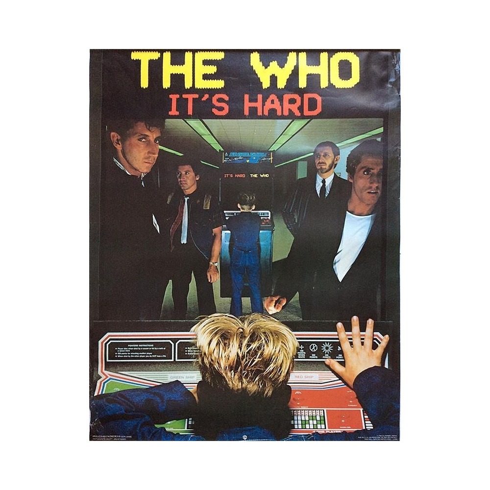 Who: It’s Hard : Promojuliste 64cm x 84cm - JULISTE
