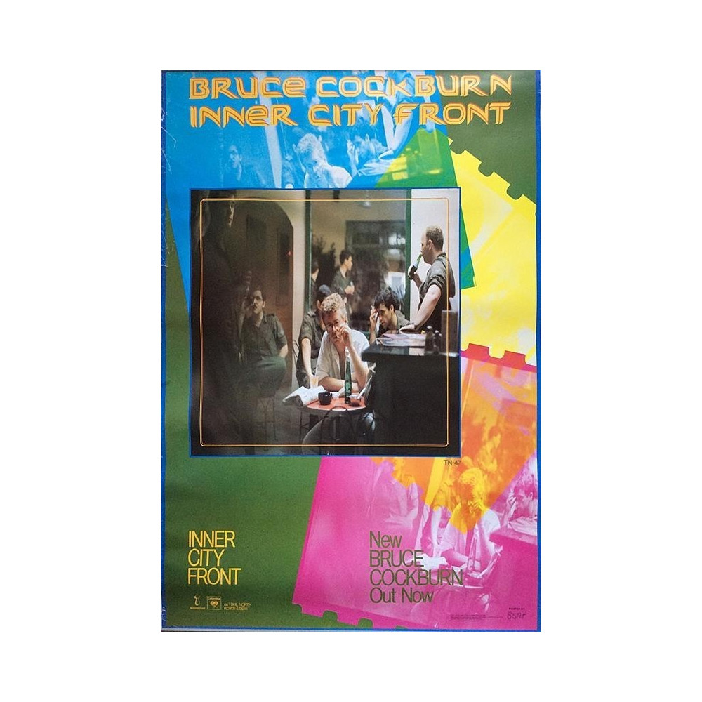 Cockburn Bruce: Inner City Front : Promojuliste 60cm x 90cm - begagnat original promo poster