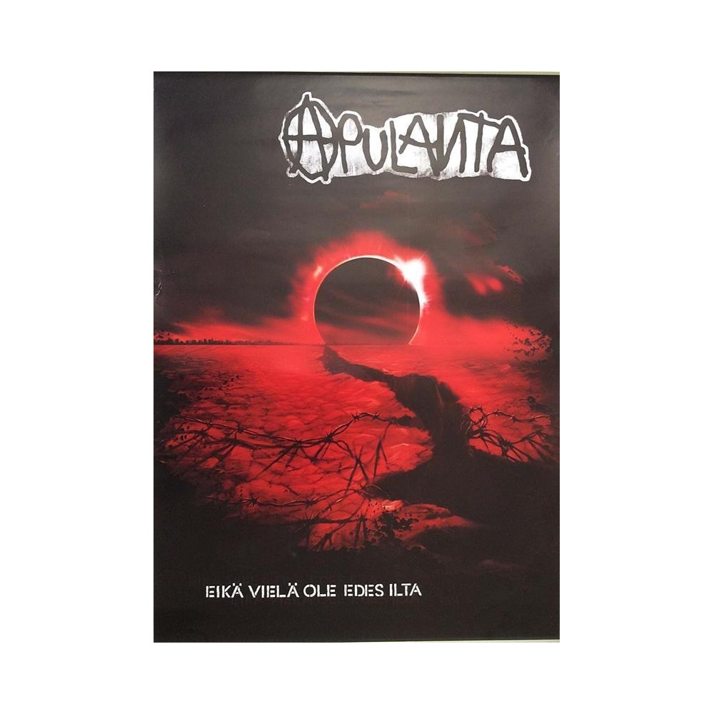 Apulanta: Eikä vielä ole edes ilta : Promojuliste 41cm x 59cm - begagnat original promo poster