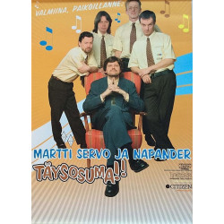 Servo Martti ja Napander: Täysosuma!! : Promojuliste 41cm x 59cm - begagnat original promo poster
