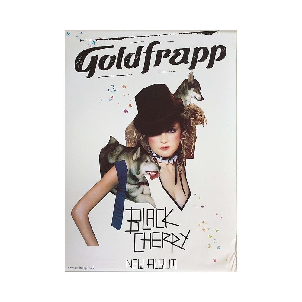 Goldfrapp: Black Cherry : Promojuliste 50cm x 70cm - JULISTE