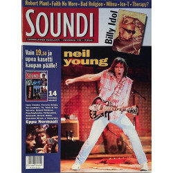 Soundi : Neil Young,Billy Idol,Robert Plant,Ice-T - used magazine