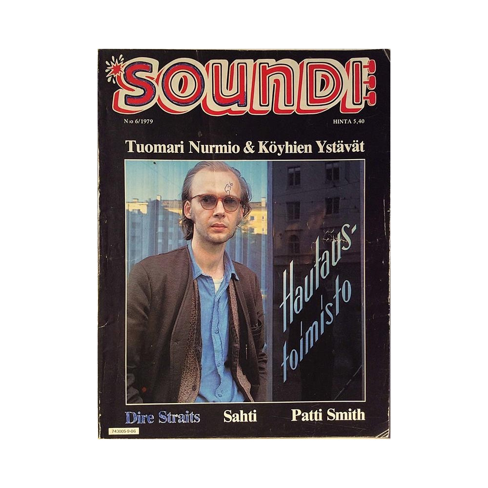 Soundi : Tuomari Nurmio,Dire Straits,Patti Smith - Magazine