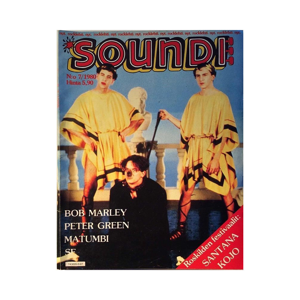 Soundi : Bob Marley,Peter Green,Se,Kojo - begagnade magazine